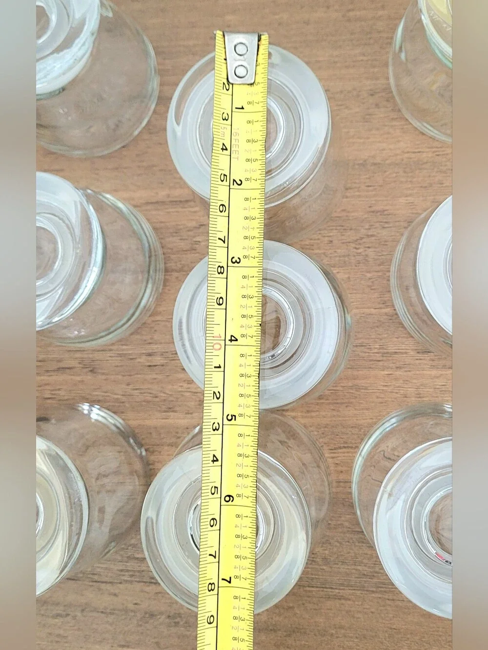 Crate & Barrel Glass Spice Jar Lot, 16pcs, 4.5oz
